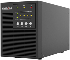 Источник бесперебойного питания Импульс Мини 560Вт 700ВА черный CM70101