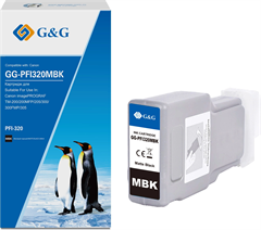 Картридж струйный G&amp;G GG-PFI320MBK PFI-320MBK черный матовый (300мл) для Canon imagePROGRAF TM-200/2 GG-PFI320MBK