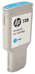 Картридж струйный HP 728 F9K17A голубой (300мл) для HP DJ T730/T830 без чипа F9K17A