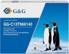 Картридж струйный G&amp;G GG-C13T966140 T9661 черный (40000стр.) (795мл) для Epson WorkForce Pro WF-M529 GG-C13T966140
