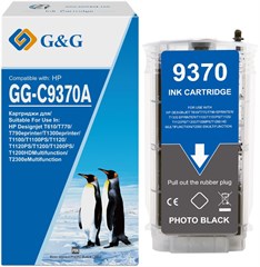 Картридж струйный G&amp;G GG-C9370A №72 фото черный (130мл) для HP HP Designjet T610, T770, T790eprinter GG-C9370A