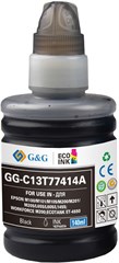 Картридж струйный G&amp;G GG-C13T77414A черный пигментный (140мл) для Epson M100/105/200/205 GG-C13T77414A