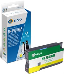 Картридж струйный G&amp;G GG-F6U18AE 953XL желтый (26мл) для HP OJ Pro 7740/8210/8218/8710/8715 GG-F6U18AE