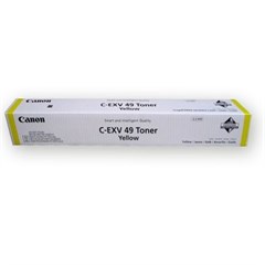 Картридж лазерный Canon C-EXV49Y 8527B002 желтый для Canon iR-ADV C33xx 8527B002