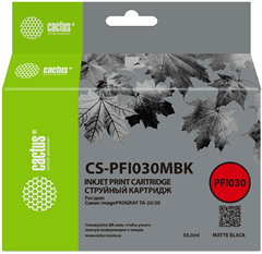 {{productViewItem.photos[photoViewList.activeNavIndex].Alt || productViewItem.photos[photoViewList.activeNavIndex].Description || 'Картридж струйный Cactus CS-PFI030MBK PFI-030MBK черный матовый (55мл) для Canon imagePROGRAF TA-20/'}}