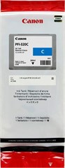 Картридж струйный Canon PFI-320C 2891C001 голубой (300мл) для Canon imagePROGRAF TM-200/205/300/350/ 2891C001