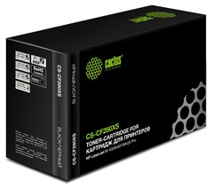 Картридж лазерный Cactus CS-CF280X-MPS CF280XX черный (13000стр.) для HP LJ Pro 400/M401/M425 1086942