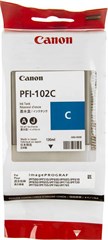 Картридж струйный Canon PFI-102C 0896B001 голубой (130мл) для Canon iPF510/605/610/650/655/750/760/7 0896B001