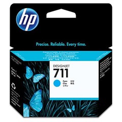 Картридж струйный HP 711 CZ130A голубой (29мл) для HP DJ T120/T520 CZ130A