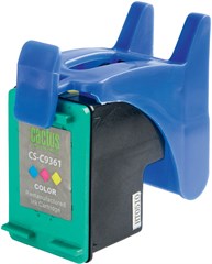 Картридж струйный Cactus CS-C9361 №136 многоцветный (18мл) для HP DJ 5443/D4163/DJ 6313/PS 2573/C318 CS-C9361