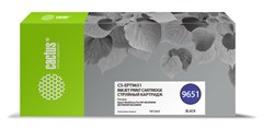Картридж струйный Cactus CS-EPT9651 T9651 черный пигментный (10000стр.) (187мл) для Epson WorkForce  CS-EPT9651