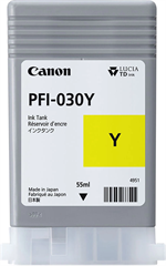 Картридж струйный Canon PFI-030Y 3492C001 желтый (55мл) для Canon imagePROGRAF TA-20, TA-30, TM-240, 3492C001