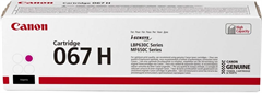 Картридж лазерный Canon 067HM 5104C002 пурпурный бар.в компл. (2400стр.) для Canon LBP631/633/MF651/ 5104C002
