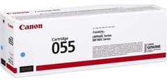 Картридж лазерный Canon 055C 3015C002 голубой бар.в компл. (2100стр.) для Canon LBP663Cdw/LBP664Cx/M 3015C002