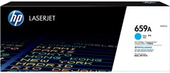 Картридж лазерный HP 659A W2011A голубой бар.в компл. (13000стр.) для HP LJ M856/M776 W2011A