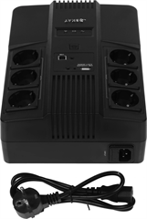 Источник бесперебойного питания Бастион Skat 800 AI 480Вт 800ВА черный 452