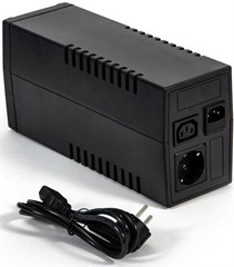 Источник бесперебойного питания Бастион Rapan 350Вт 600ВА черный 739