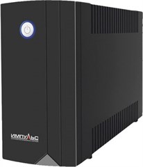 Источник бесперебойного питания Импульс Юниор 850 480Вт 850ВА черный JN85101