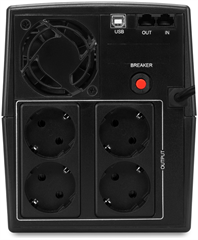 Источник бесперебойного питания Ippon Smart Power Pro II Euro 1600 960Вт 1600ВА черный 1029742