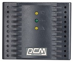 Стабилизатор напряжения Powercom TCA-2000 1000Вт 2000ВА черный TCA-2000 BLACK