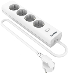 Сетевой фильтр Philips CHP2145WB/51 3м (4 розетки) белый (коробка) CHP2145WB/51