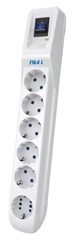 Сетевой фильтр Pilot L (GP) 175 10м (6 розеток) белый (коробка) 175
