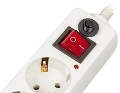 Сетевой фильтр Buro 500SH-3-W 3м (5 розеток) белый (коробка) 500SH-3-W