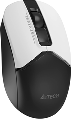Мышь A4Tech Fstyler FG12 Panda белый/черный оптическая 1200dpi беспров. USB 3but FG12 PANDA