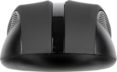 Мышь Оклик 615MW черный оптическая 1200dpi беспров. USB для ноутбука 3but (412852) 412852