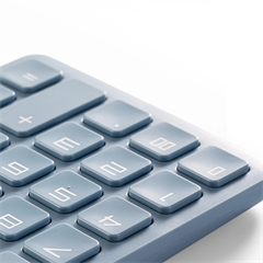 Калькулятор настольный Deli Nusign NS042 синий 12-разр. NS042BLUE