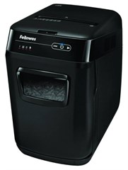 Шредер Fellowes AutoMax 200C с автоподачей (секр.P-4) фрагменты 200лист. 32лтр. пл.карты FS-46536