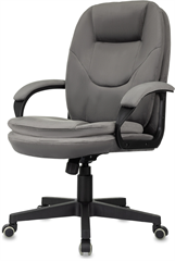 Кресло руководителя Бюрократ CH-668 темно-серый Holland 18 крестов. пластик CH-668/HOLLAND-18