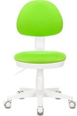 Кресло детское Бюрократ KD-3 салатовый TW-18 крестов. пластик белый KD-3/WH/TW-18