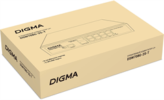 Коммутатор Digma DSW708G-2S-T (L2+) 8x1Гбит/с 2SFP управляемый DSW708G-2S-T