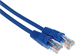 Патч-корд Buro UTP-5E-1,5M-BL UTP 4 пары cat.5E CCA molded 1.5м синий RJ-45 (m)-RJ-45 (m) UTP-5E-1,5M-BL
