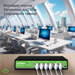 Коммутатор Digma DSP204G-2G-T80 (L2) 6x1Гбит/с 4PoE 4PoE+ 1PoE++ 80W неуправляемый DSP204G-2G-T80