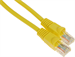 Патч-корд Buro UTP-5E-1M-Y UTP 4 пары cat.5E CCA molded 1м желтый RJ-45 (m)-RJ-45 (m) UTP-5E-1M-Y