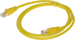 Патч-корд Buro UTP-5E-1M-Y UTP 4 пары cat.5E CCA molded 1м желтый RJ-45 (m)-RJ-45 (m) UTP-5E-1M-Y