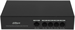 Коммутатор Dahua DH-PFS3005-4ET-36 (L2) 4x100Мбит/с 4PoE+ 36W неуправляемый DH-PFS3005-4ET-36