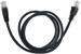 Патч-корд Buro UTP 4 пары cat.5E CCA molded 1м черный RJ-45 (m)-RJ-45 (m) 42062