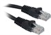 Патч-корд Buro UTP 4 пары cat.5E CCA molded 1м черный RJ-45 (m)-RJ-45 (m) 42062