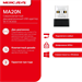 Сетевой адаптер Wi-Fi Mercusys MA20N AC650 USB 2.0 (ант.внутр.) 1ант. MA20N