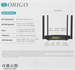 Роутер беспроводной Origo OWR1530AXG (OWR1530AXG/A1A) AX1500 10/100/1000BASE-T черный OWR1530AXG/A1A