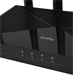 Роутер беспроводной Cudy WR6500 BE6500 10/100/1000BASE-T черный WR6500