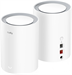 Бесшовный Mesh роутер Cudy M3000 (M3000(2-PACK) WHITE) AX3000 10/100/1000/2500BASE-T белый (упак.:2ш M3000(2-PACK) WHITE