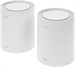 Бесшовный Mesh роутер Cudy M3000 (M3000(2-PACK) WHITE) AX3000 10/100/1000/2500BASE-T белый (упак.:2ш M3000(2-PACK) WHITE