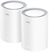 Бесшовный Mesh роутер Cudy M3000 (M3000(2-PACK) WHITE) AX3000 10/100/1000/2500BASE-T белый (упак.:2ш M3000(2-PACK) WHITE