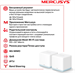 Бесшовный Mesh роутер Mercusys Halo H30 (HALO H30(3-PACK)) AC1200 10/100BASE-TX белый (упак.:3шт) HALO H30(3-PACK)