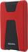 Жесткий диск A-Data USB3.0 1TB AHD650-1TU31-CRD HD650 DashDrive Durable 2.5" красный AHD650-1TU31-CRD