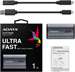 Накопитель SSD A-Data USB-C 1Tb AELI-SE880-1TCGY SE880 2.5" серый AELI-SE880-1TCGY
